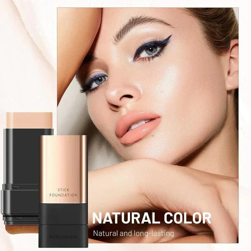 GlowStixi™ | Glass Skin Tone Korean Skincare Products Flawless Foundation Glowstixi™ 2 in 1 Foundation Stick for Korean Glass Skin Zaavio.co®