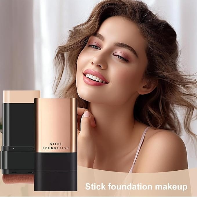 GlowStixi™ | Glass Skin Tone Korean Skincare Products Flawless Foundation Glowstixi™ 2 in 1 Foundation Stick for Korean Glass Skin Zaavio.co®