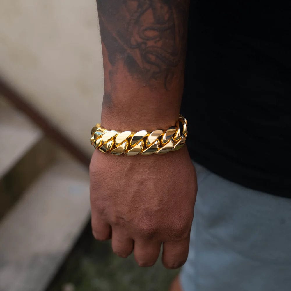 Gold Cuban Bracelet For Men | Gold Bracelet Design On Men Bangle For Men Gold Cuban Bracelet For Men
