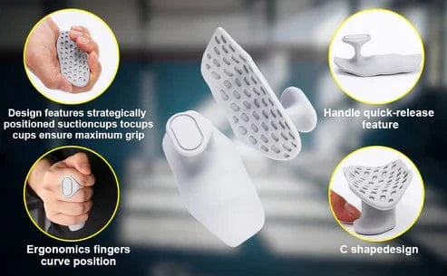 Gym Hand Grip | Strength Training Exercises Gym Workout Strenthning Wearing Grip Hand Hand Palm Protection Gripper for Exercise Zaavio.co®
