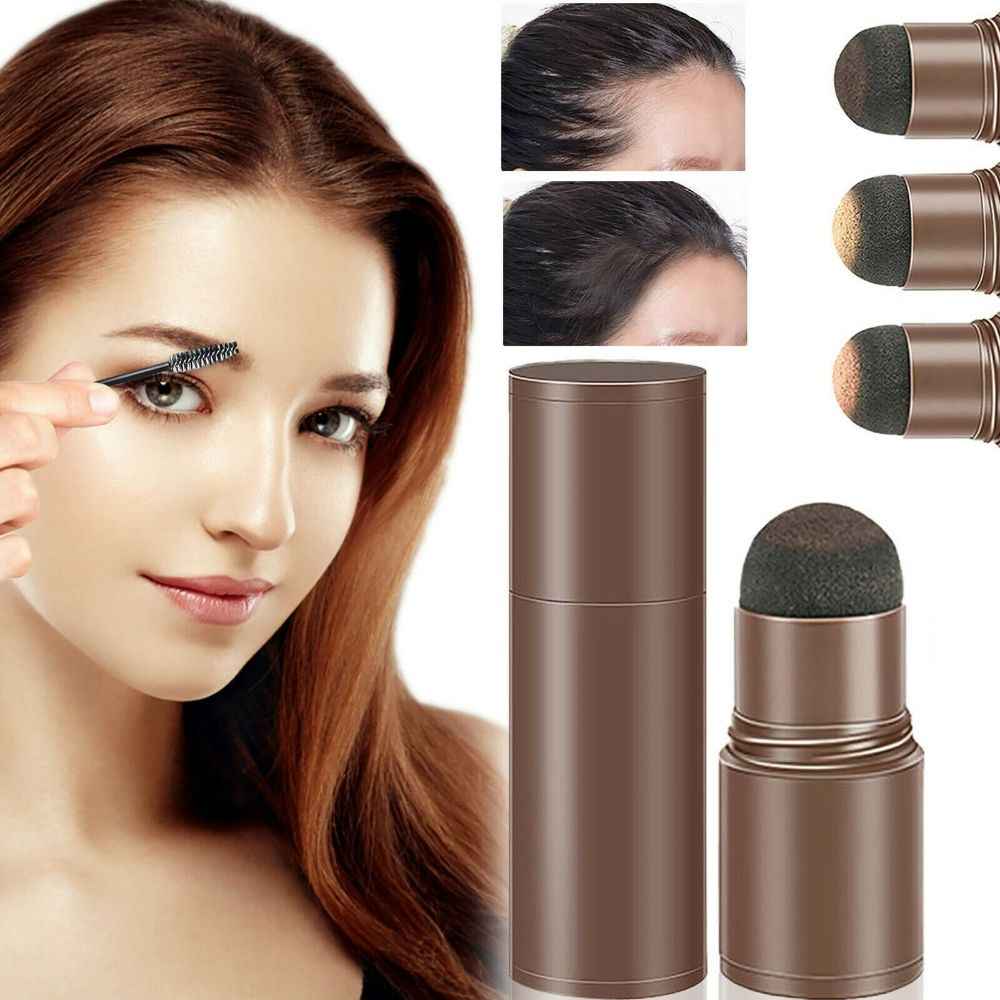 Hair Coloring Sponge  | Eyebrow Filler Colour Makeup Shadow Powder Stencil Kit Hair Coloring Sponge (Set of 2)