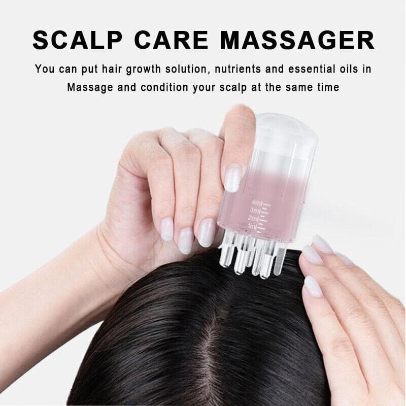 Hair Oiling Massage Scalp Massager For Hair Growth Oil Applicator-Root Comb Applicator Bottle (Set of 2) Root Comb Applicator Bottle (Set of 2)