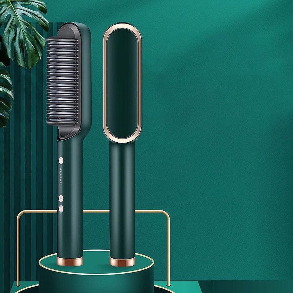 Hair Straightening Brush Electric Comb Heat Straightener Hair Straightener Comb