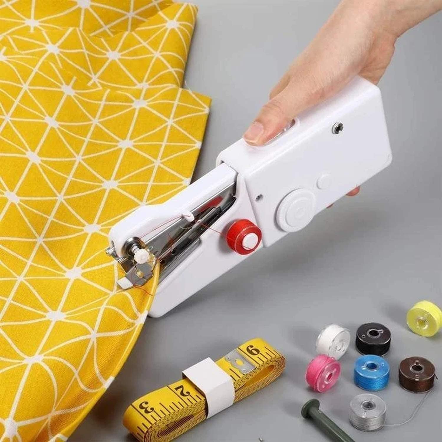 Hand Sewing Machine Portable Electric Handheld Stitch Device - Insta-Stitch™ Insta-Stitch™ Handheld Stitching Machine Zaavio.co®