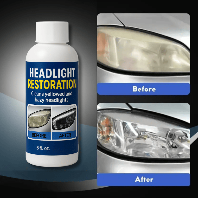 Headlight Restoration Fluid | Blur/Scratch Remover Kit | Buy 1, Get 1 Free Headlight Restoration Fluid | Blur/Scratch Remover Kit | Buy 1, Get 1 Free