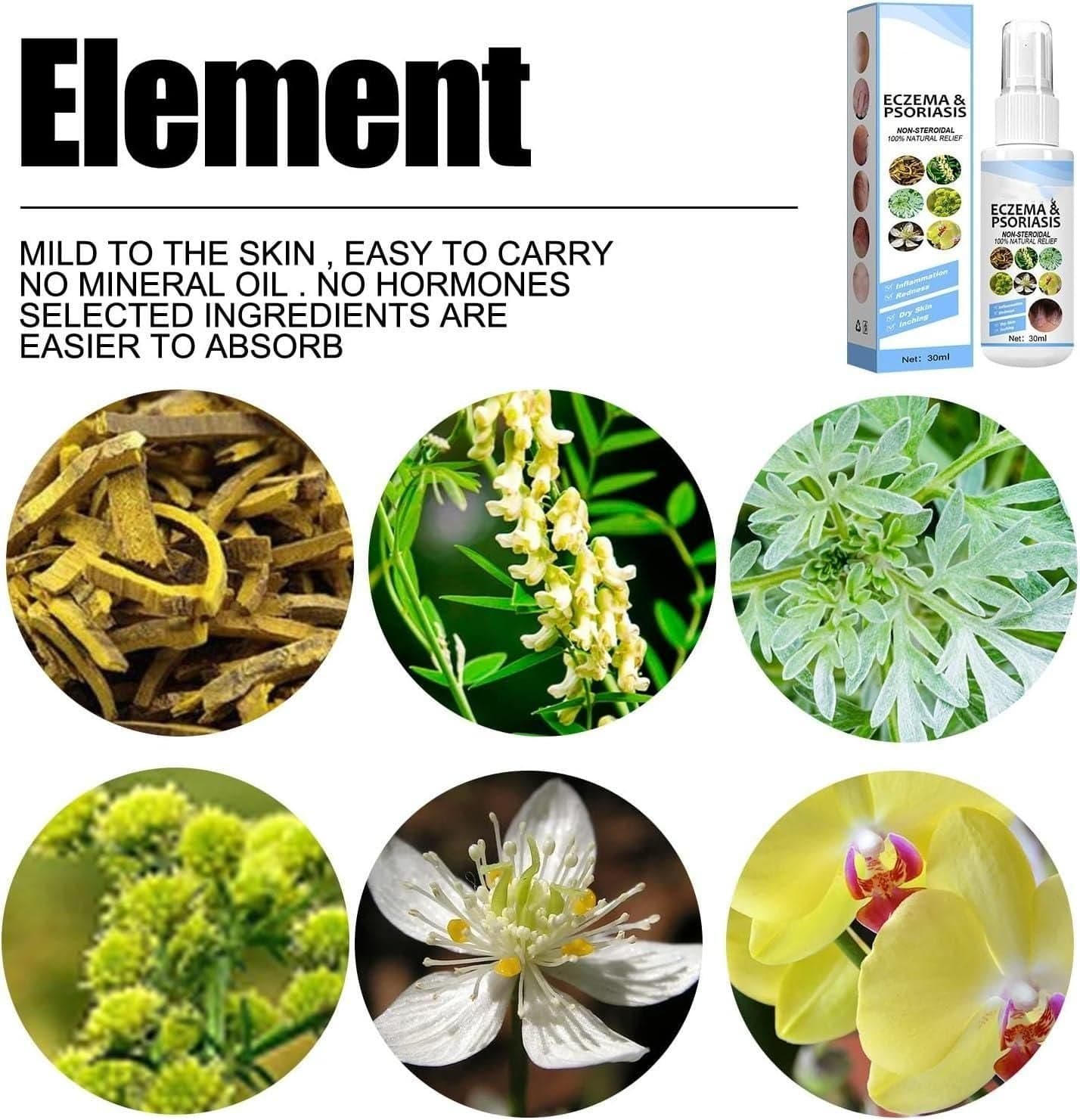 Herbal Psoriasis Relief Spray Herbal Psoriasis Relief Spray