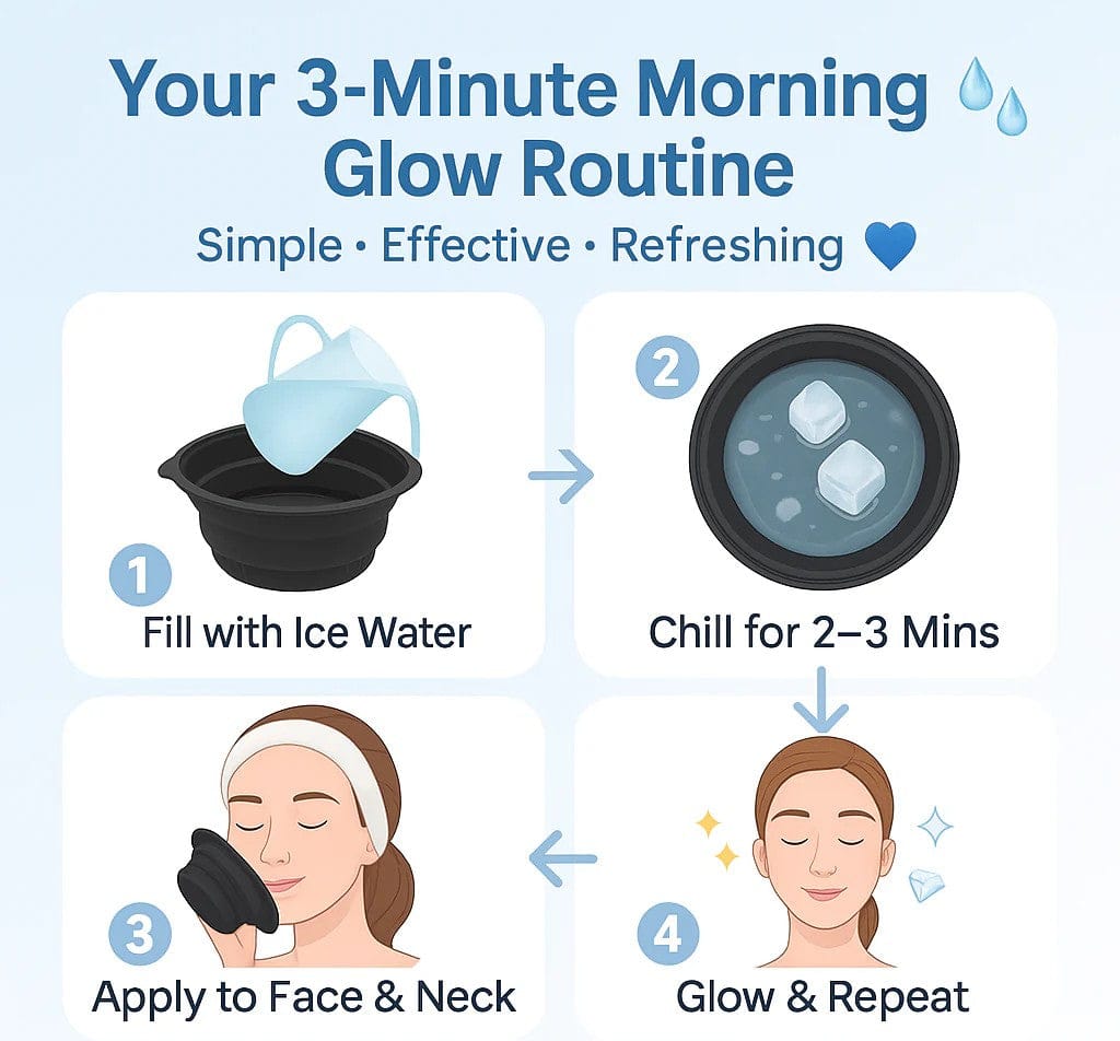 Ice Facial Bowl | Skin Care Poducts Facial Pores Ice Bowl For Skin Glow  Pool & Spa Ice Facial Bowl