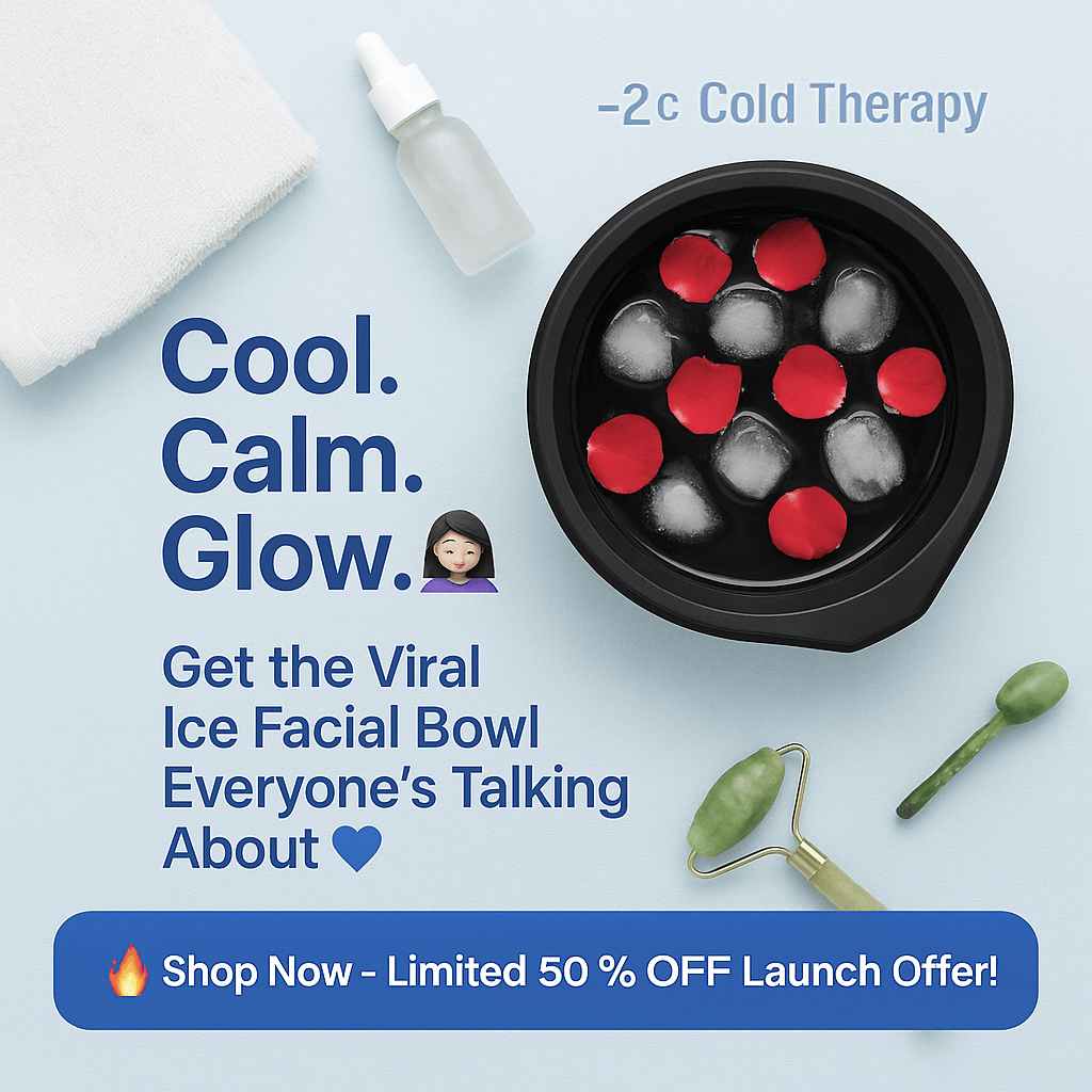 Ice Facial Bowl | Skin Care Poducts Facial Pores Ice Bowl For Skin Glow  Pool & Spa Ice Facial Bowl