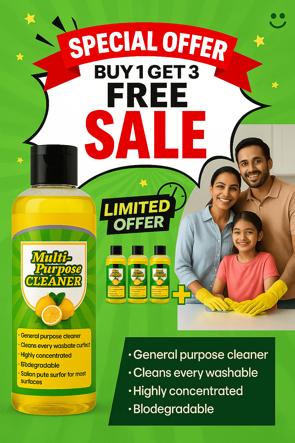 🧽 India’s #1 Cleaner – Buy 1 Get 3 FREE, Offer Ends Tonight! 🧽 India’s #1 Cleaner – Buy 1 Get 3 FREE, Offer Ends Tonight! Zaavio.co®