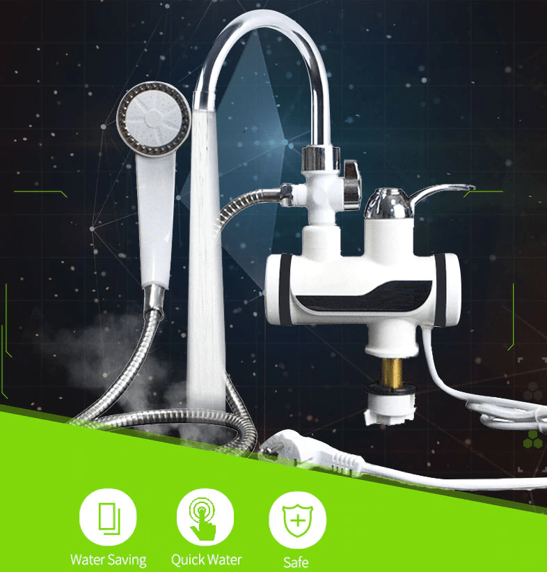 Instant Water Heating Tap Kitchen Water Heater Dispenser Faucet - Electric Water Heater Tap Electric Water Heater Tap