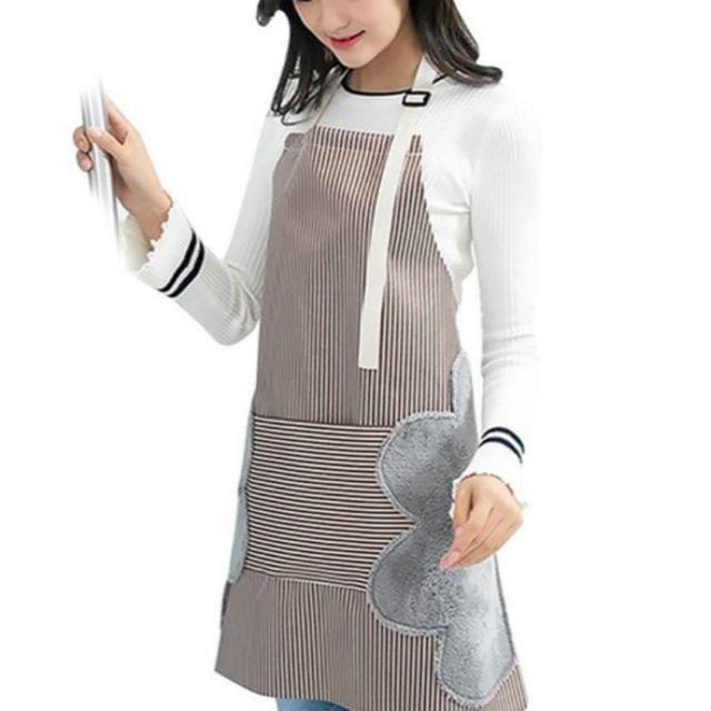 Kitchen Apron Chef Cooking Dress Apron Coat For Ladies And Men Kitchen Apron