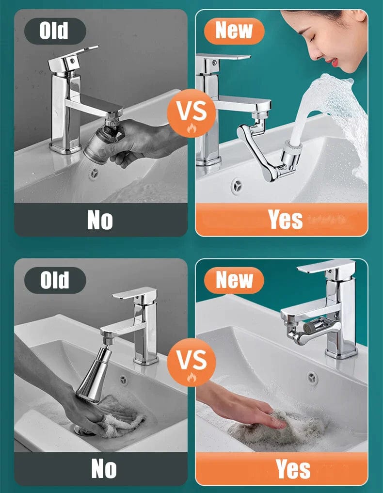 Kitchen Faucets Sink Tap Water Aerator Tap Faucets For Bathroom - Rotatable Faucet Aerator Rotatable Faucet Aerator