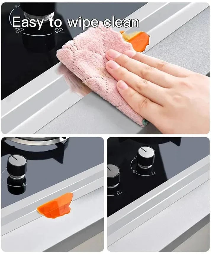 Kitchen Oil-proof and fireproof Stickers | Waterproof Tape Insulation Duck Tape Rubber Heat Resistant Tape Kitchen Oil-proof and fireproof Stickers