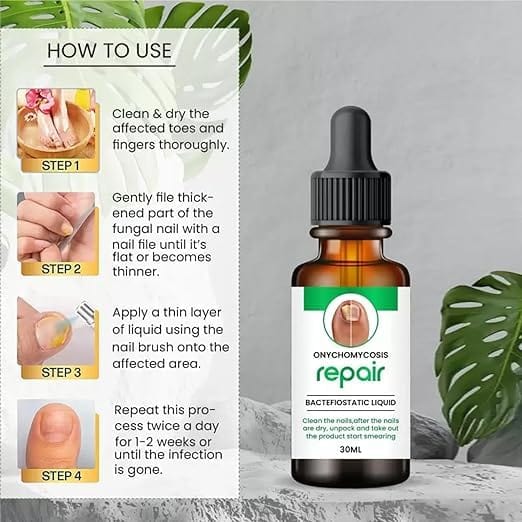 Kurizox™️ Nail Serum (Pack of 2) | Brittle Nails Grow Nail Manicure Transparent Serum Kurizox™ Nail Serum (Pack of 2) Zaavio®