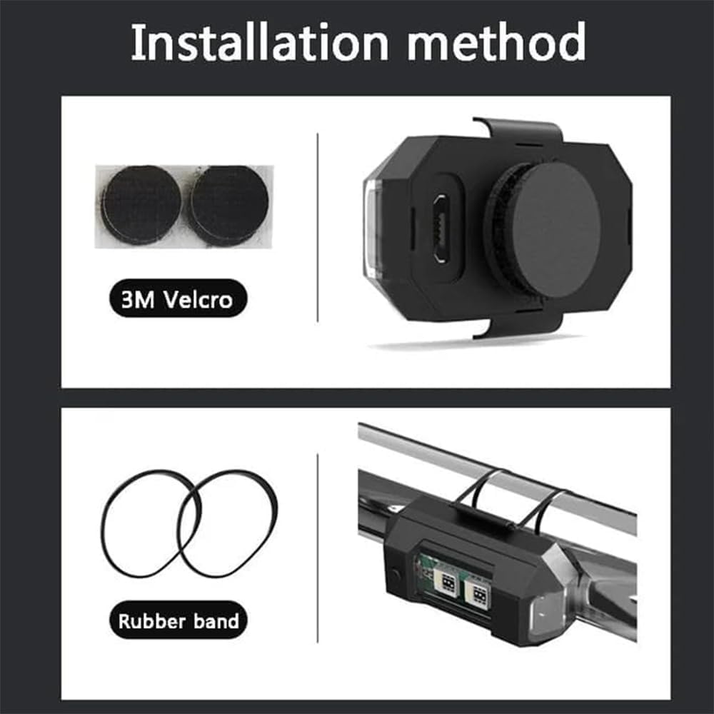Led Light Bike Night Usb Light Outdoor Car Light Signal Helmet Light - Helmet Exterior Night Signal Light With USB(Set Of 2) Exterior Night Signal Light With USB (Set Of 2)