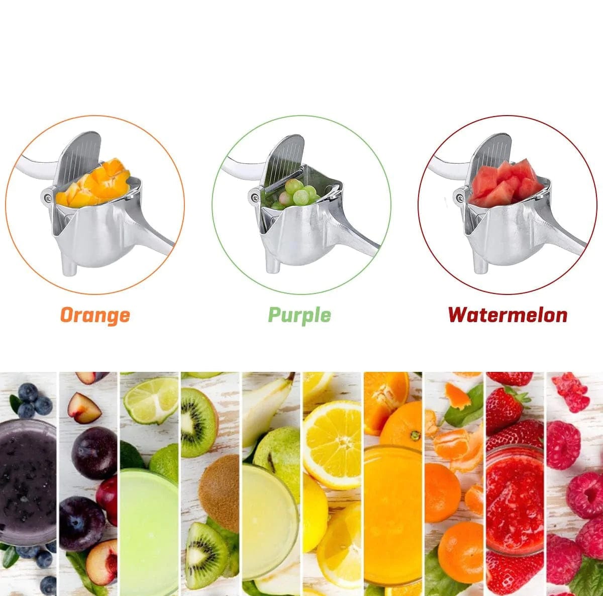 Lemon Mausami Hand Press Juicer Manual Fruit Squeezer Hand Press Juicer Fresh Fruit Juicer