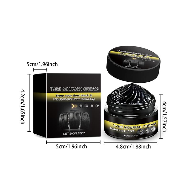 Tirwaxio Tire Wax (Pack of 2)