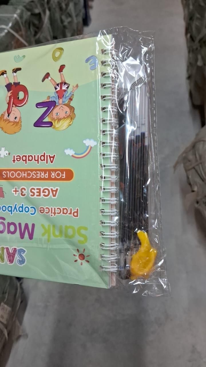 Magic Practice Copybook (Buy 1 Book Get 3 BOOKS,1 PEN,1 GRIP,10 REFILL FREE) Magic Practice Copybook (Buy 1 Book Get 3 BOOKS,1 PEN,1 GRIP,10 REFILL FREE)