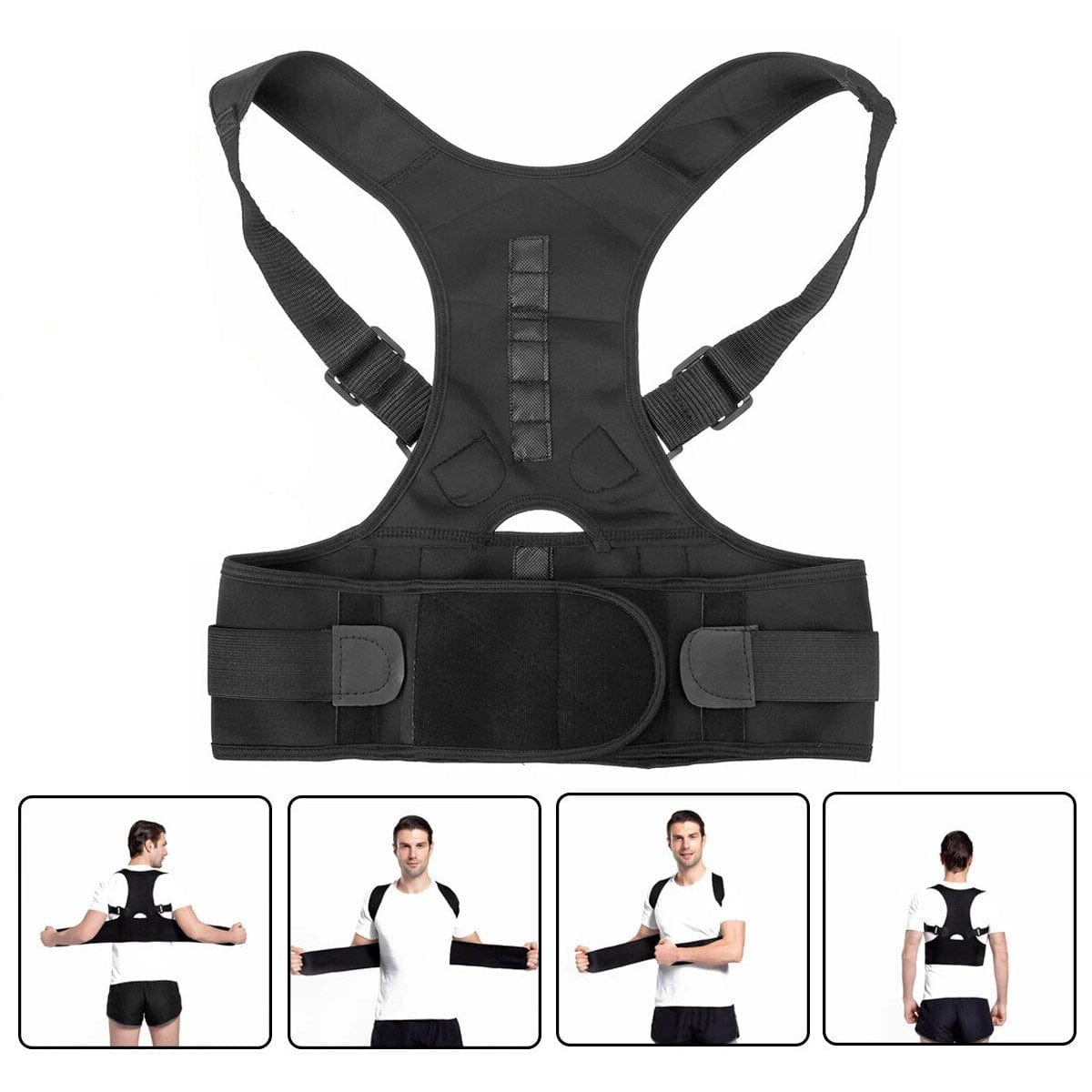 Magnetic Posture Corrector Back Support Belt Posture Trainer - Posturyt™ Posturyt™ Posture Corrector Zaavio®