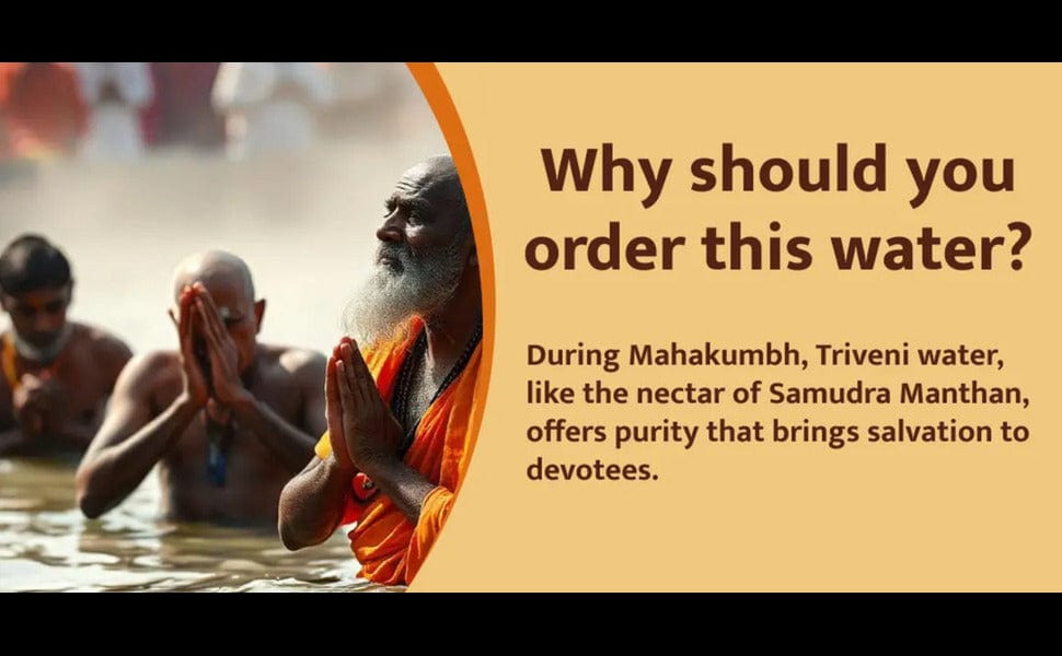 Mahakumbh Triveni Sangam Jal Mahakumbh Triveni Sangam Jal (Set of 2)