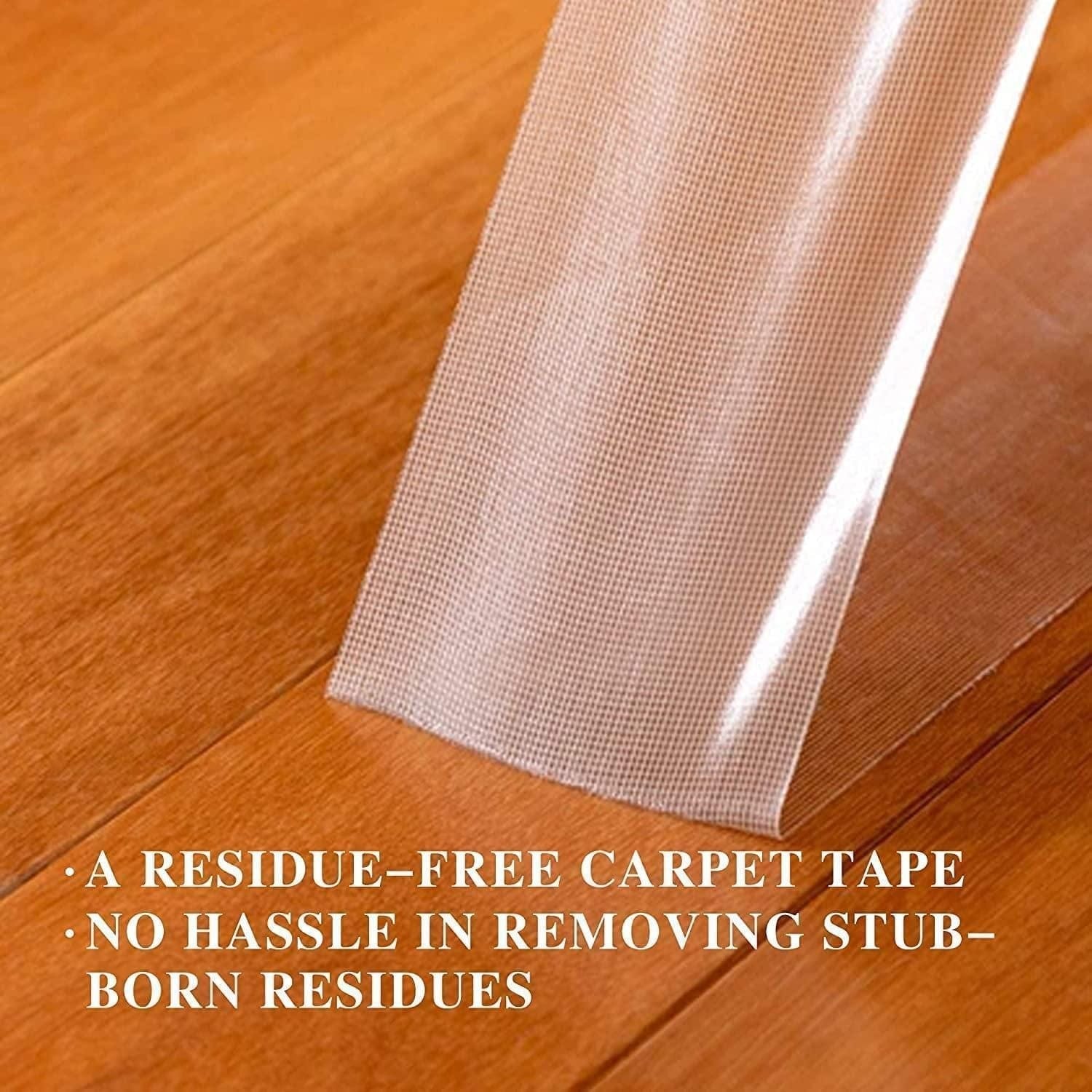Masking Tape Double Sided Adhesive Tape Flexing Tape Cloth - Double Sided Carpet Tape StayStick™ Double Sided Adhesive Tape Zaavio.co®