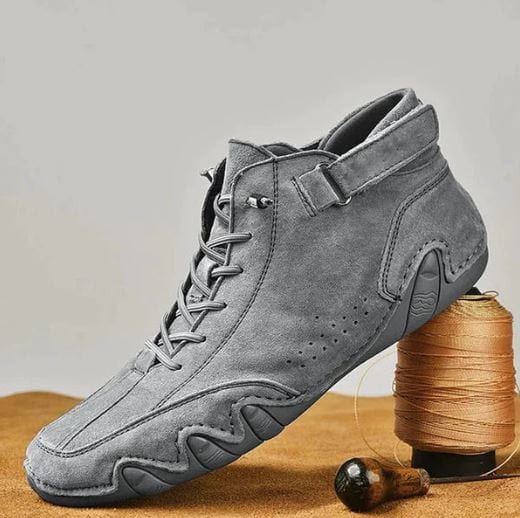 Men's High-top Boots | Men Boots Shoes Long Menswear Boot Ankle High Shoe Gents Men's High-top Boots Italian Handmade Shoes