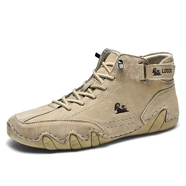 Men's High-top Boots | Men Boots Shoes Long Menswear Boot Ankle High Shoe Gents Men's High-top Boots Italian Handmade Shoes