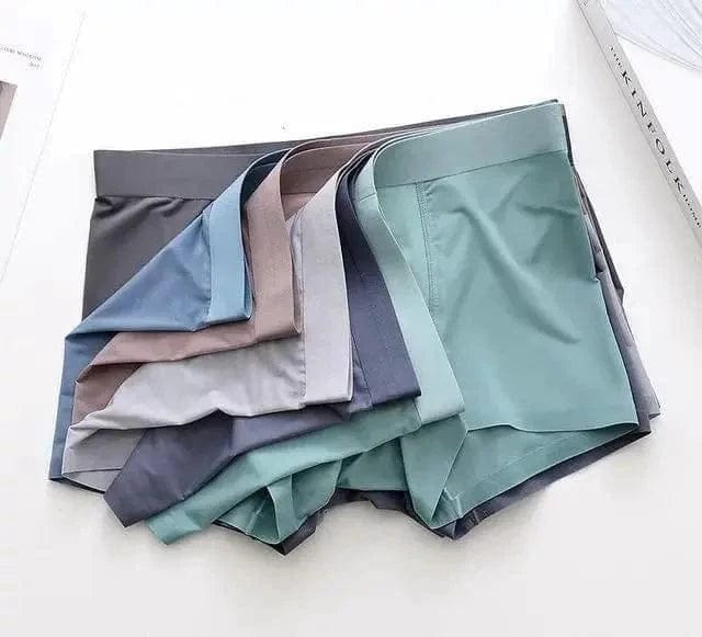 Men's Icy Silk Underwear (set of 3) Boxers | Men's Underwear Trunks Inner Wear Underclothes Boxer Briefs Men's Icy Silk Underwear (set of 3)