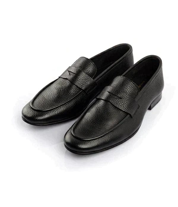 Men's Shoes Slip On Loafers Leather Shoe Men Slipon Shoes  - Handmade Milled Penny Loafers 6 Handmade Milled Penny Loafers