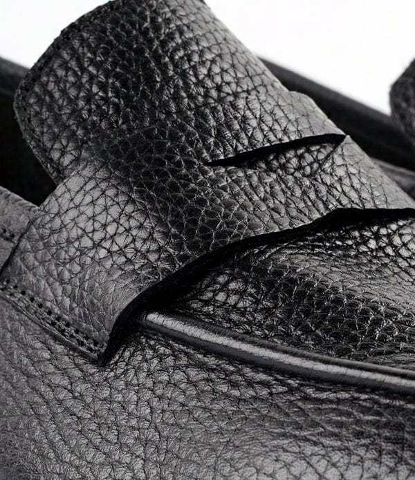 Men's Shoes Slip On Loafers Leather Shoe Men Slipon Shoes  - Handmade Milled Penny Loafers 8 Handmade Milled Penny Loafers