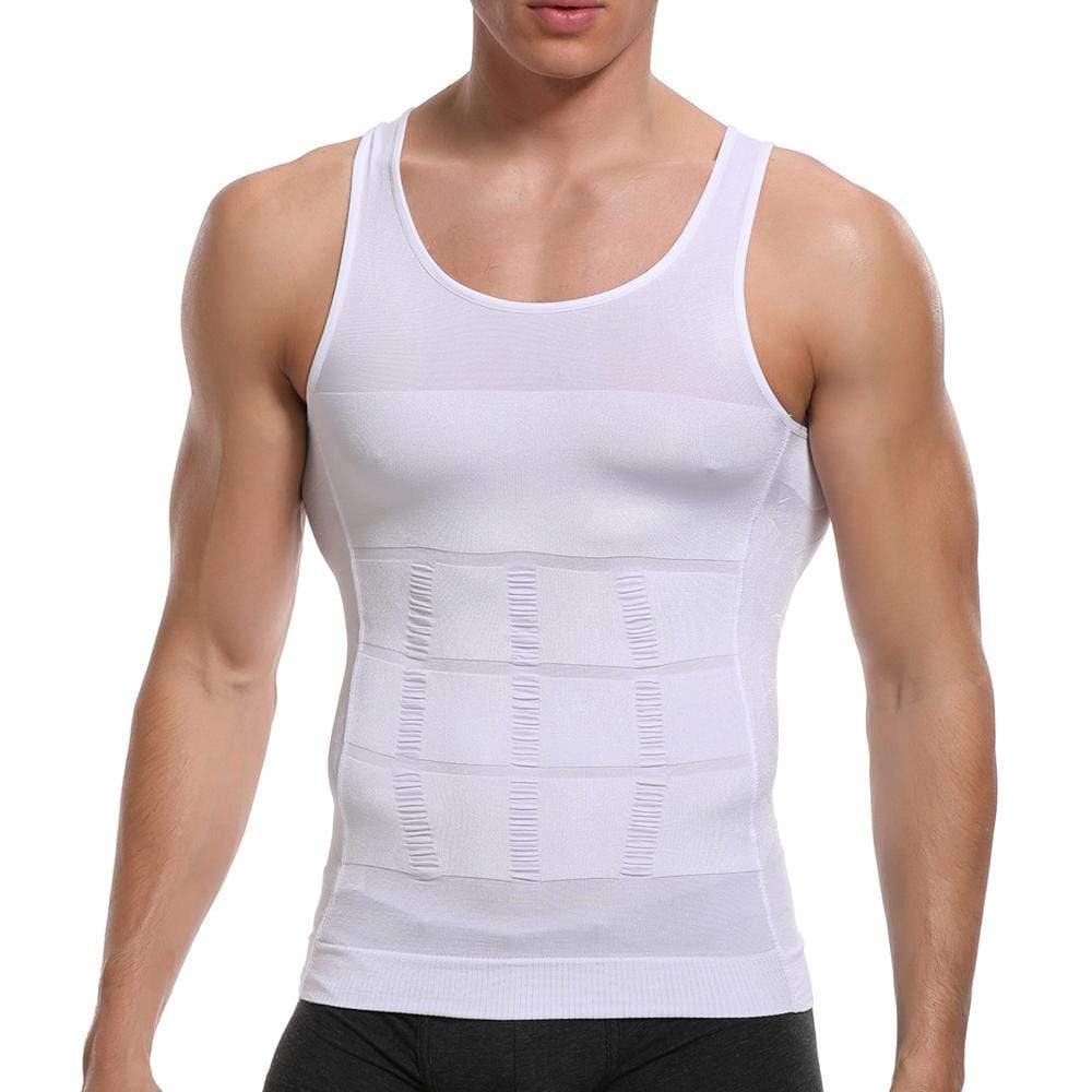 Men Tummy Tucker Slimming Vest Mens Waist Trainer Undershirt Trimmer Men's Waist Trainer Vest