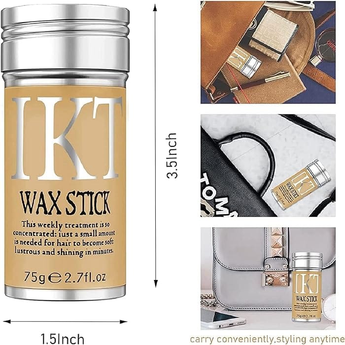 Mens Hair Styler Hair Wax Stick Care Routine Hair Stick Care Product Hair Wax Stick