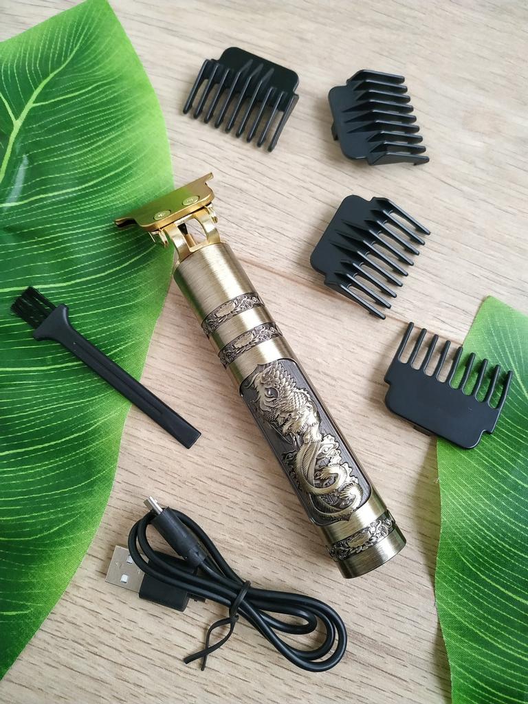 Mens Trimmer Beard Clipper Cutting Machine Hair Shaving Razor - 6 In 1 Trimmer With 4 Attachments Professional 6 in 1 Trimmer