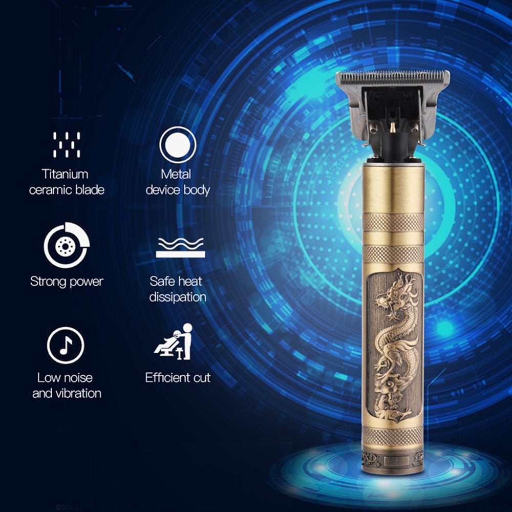 Mens Trimmer Beard Clipper Cutting Machine Hair Shaving Razor - 6 In 1 Trimmer With 4 Attachments Professional 6 in 1 Trimmer