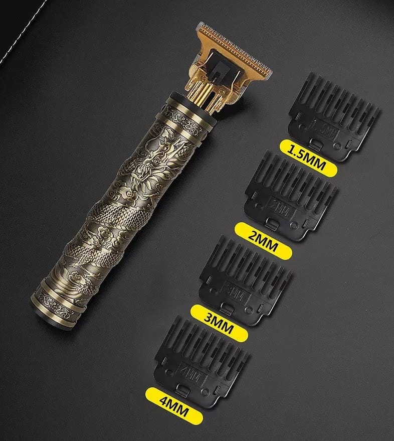 Mens Trimmer Beard Clipper Cutting Machine Hair Shaving Razor - 6 In 1 Trimmer With 4 Attachments Professional 6 in 1 Trimmer