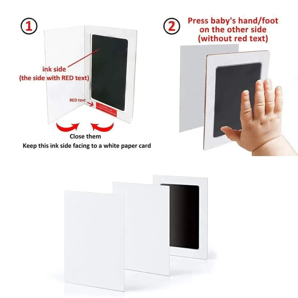 Mess-Free Baby Footprint Kit | Baby Products Gifts Care Babyshower Newborn Baby Items Mess-Free Baby Footprint Kit