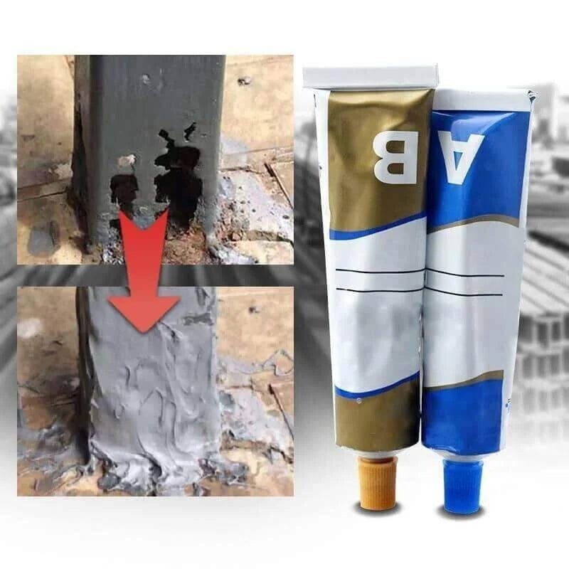 Metal Glue Epoxy Adhesive Steel Filler Waterproof Glue Metal Glue Epoxy Adhesive (Buy 1 Get 1 Free)