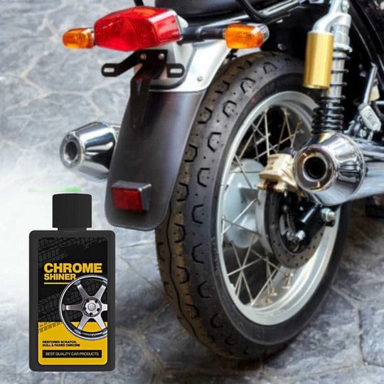 Metal Steel Polish Liquid Cleaner Chrome Polisher Stainless Clean  - Chrome And Metal Cleaner  Pack of 1 Chrome And Metal Cleaner