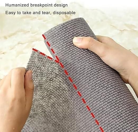 Microfiber Cleaning Cloth Roll | Microfiber Cloth Dust Cleaning Dusting Glass Kitchen Wiping Clothes Microfiber Cleaning Cloth Roll – (25 Sheets) Reusable & Super Absorbent