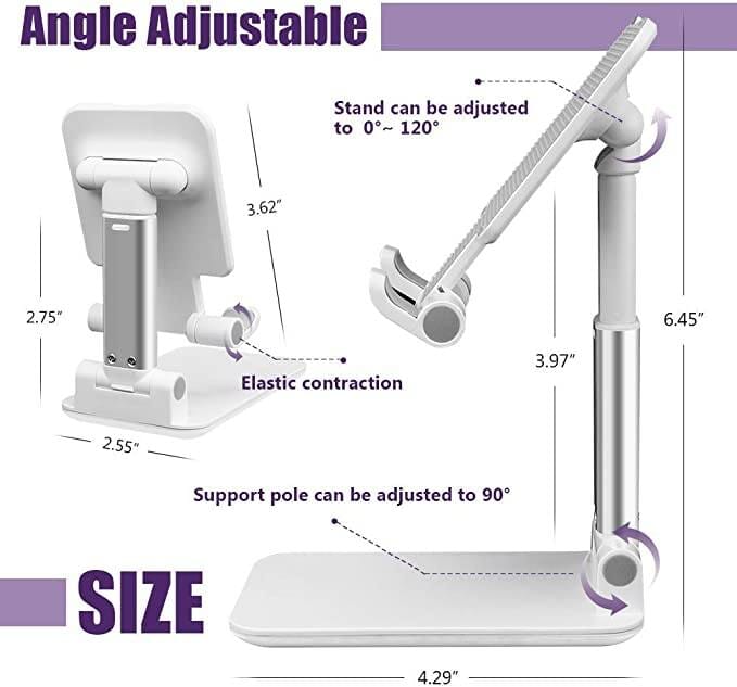 MOBISTAND™ Portable and Height Adjustable Mobile & Tablet Stand Freedo