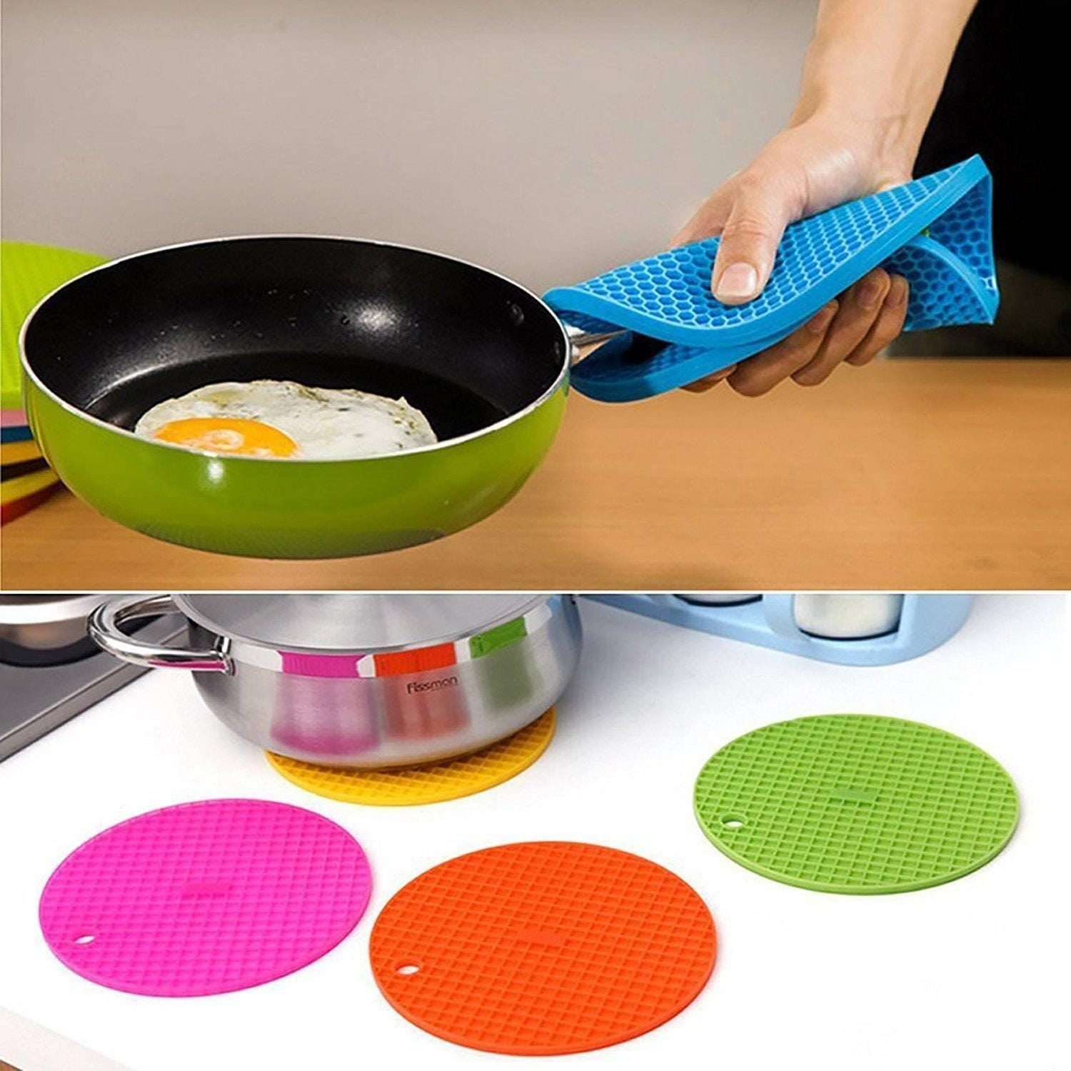 Multipurpose Silicone Reusable Mat (Set of 4) Multipurpose Silicone Reusable Mat (Set of 4)