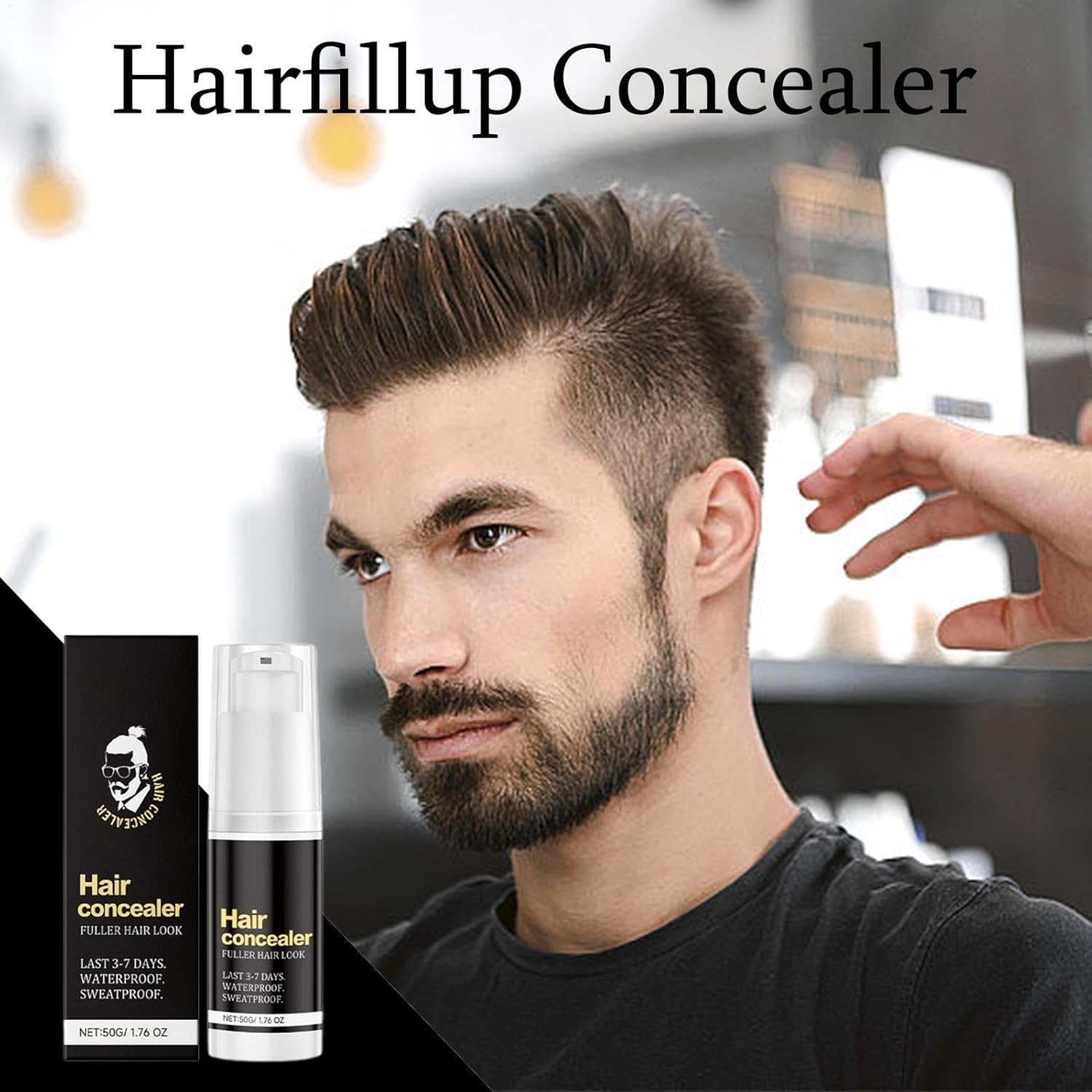 Natural Hair Concealer Cream (Buy 1 Get 1 Free) | Hair Cream Hairdresser Drying Concealer Natural Hair Moisturizer Natural Hair Concealer Cream (Set of 2)