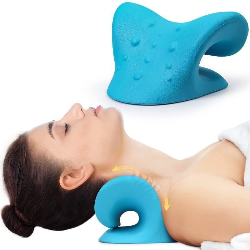 Nekrest™ | Cervical Pain Neck Pillows Cervical Pillow For Neck Pain  Large Nekrest™ Neck Stretcher Zaavio®