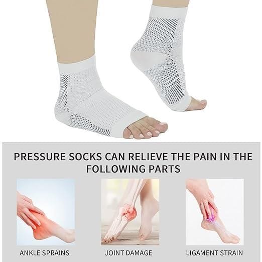 Neuropathy Socks | Ankle Support Brace Binder Compression Socks Neuropathy Foot Socks Neuropathy Socks (Set of 2)