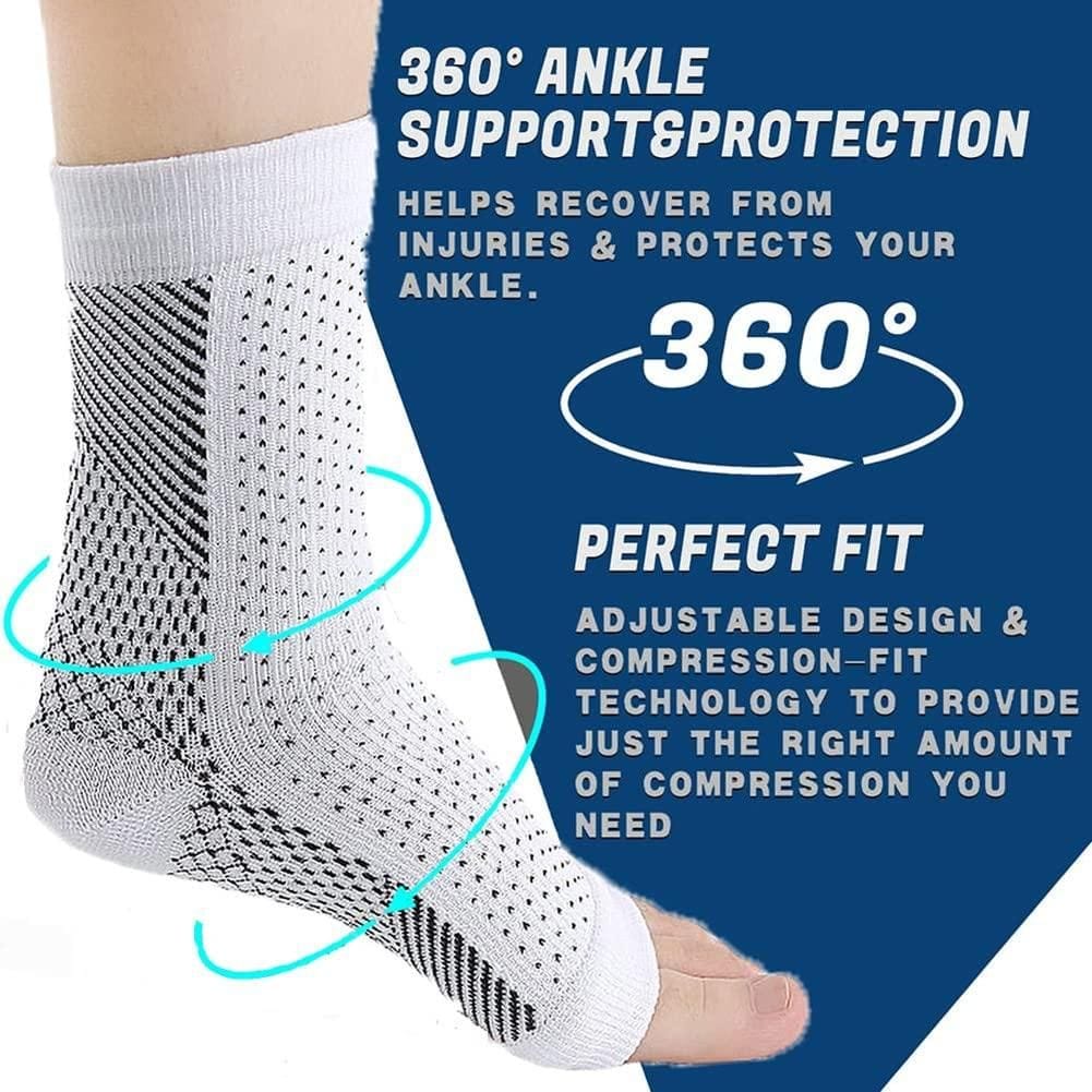 Neuropathy Socks | Ankle Support Brace Binder Compression Socks Neuropathy Foot Socks Neuropathy Socks (Set of 2)