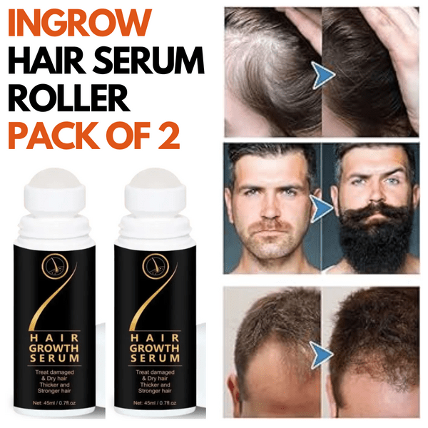 Organic Hair Serum Roller (Set of 2) BUY 1 GET 1 FREE Organic Hair Serum Roller (Set of 2)