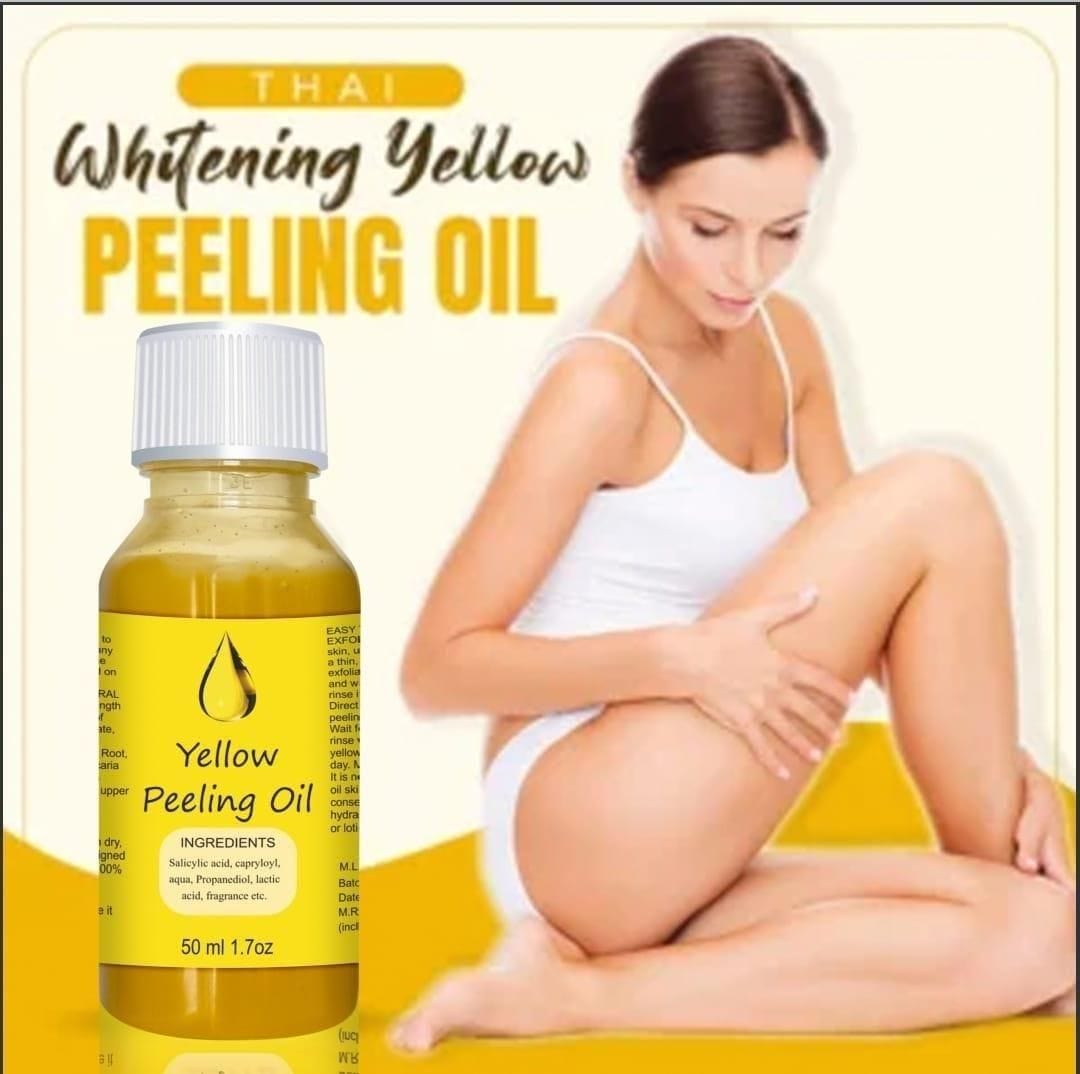 Peeling Oil for Skin (Set of 2) | Skin-Care Body Oil Face Oil Body care Yellow Peeling Oil Peeling Oil For Skin (Set of 2)