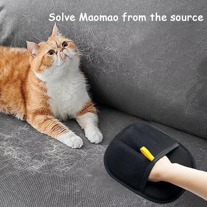 Pet Hair Removal Gloves | Pet Hair Remover Dog And Cat Removal From Clothes Cleaner Pet Hair Removal Gloves