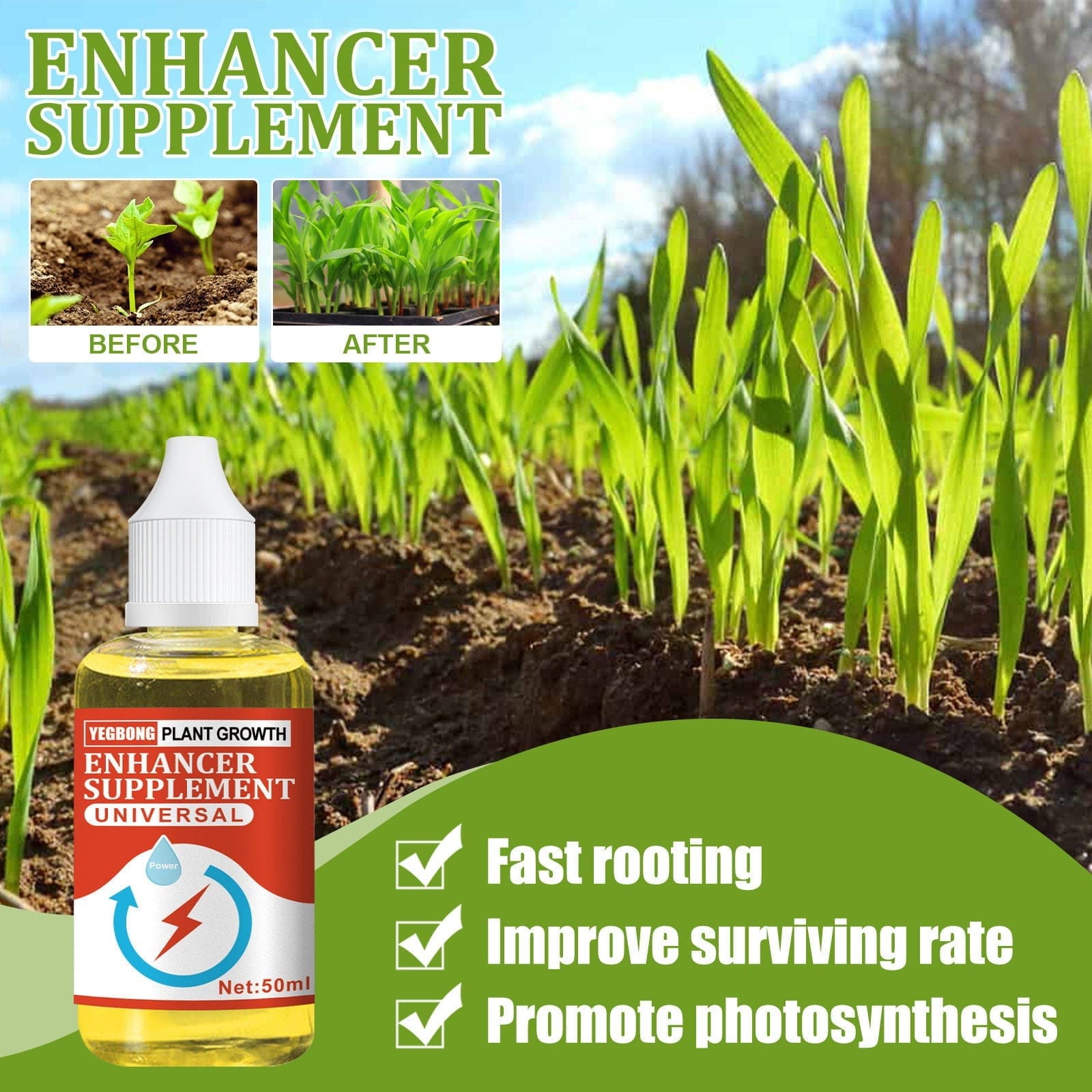 Plant Nutrients Hormone Fertilizers Growth Regulators In Plant - Plant Growth Enhancer (Set of 3) Plant Growth Enhancer (Set of 3)