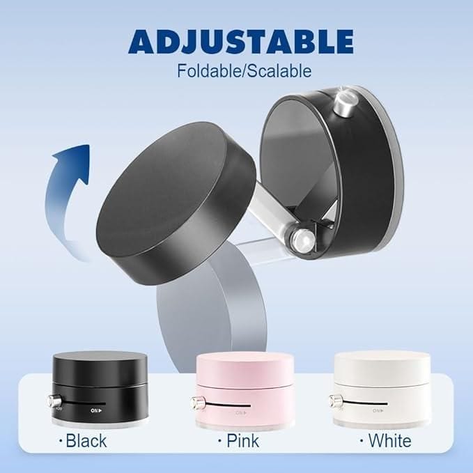 Portable Magnetic Phone Holder | Phone Stand Holder Car Mobile Vaccum Suction Magnetic Holder Portable Magnetic Phone Holder
